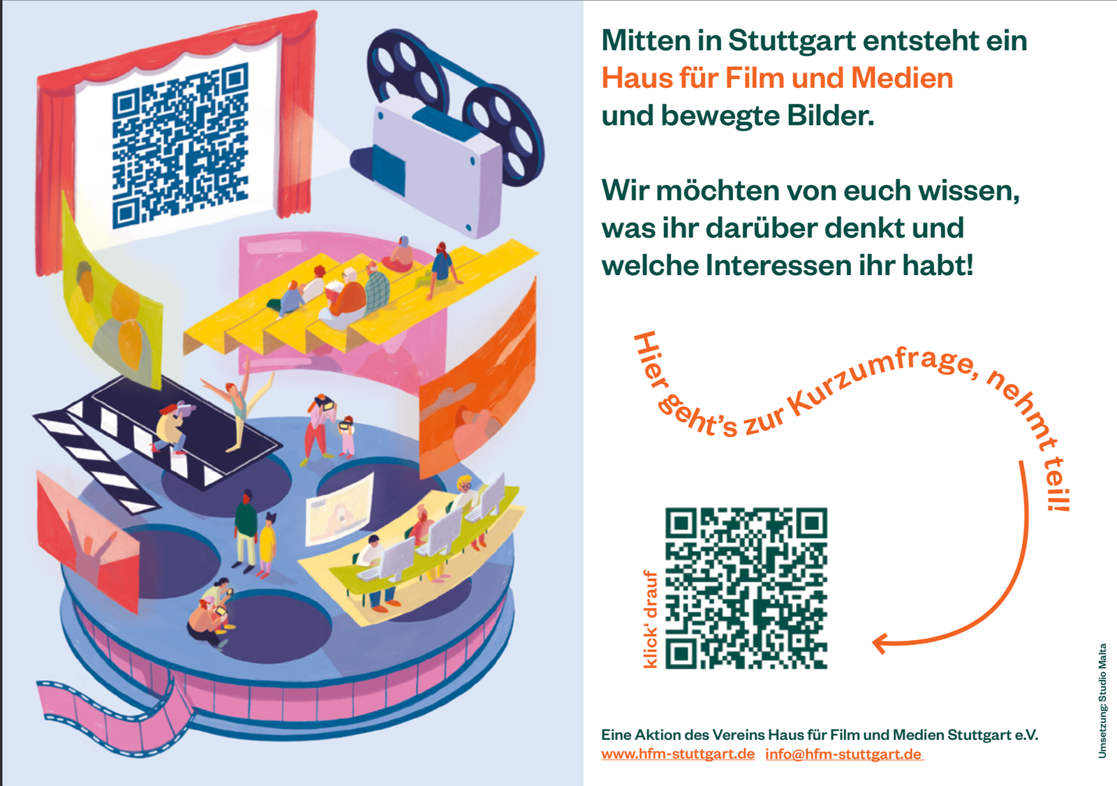 Was wünscht du dir für das neue Haus für Film und Medien in Stuttgart?