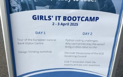 Girls Day 2025 – Design Thinking Workshop in der Europäischen Zentralbank in Frankfurt