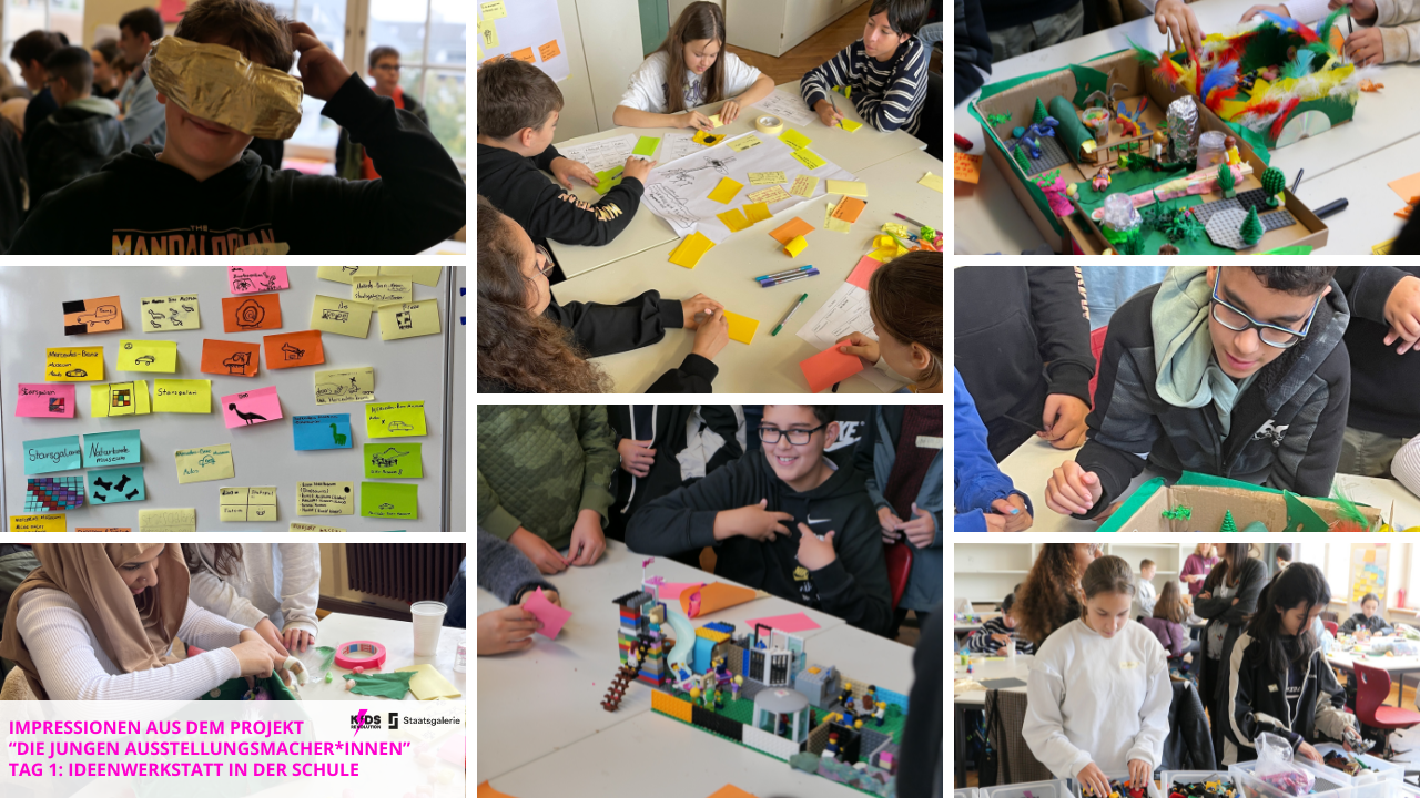 Kids entwickeln ihre eigene Ausstellung