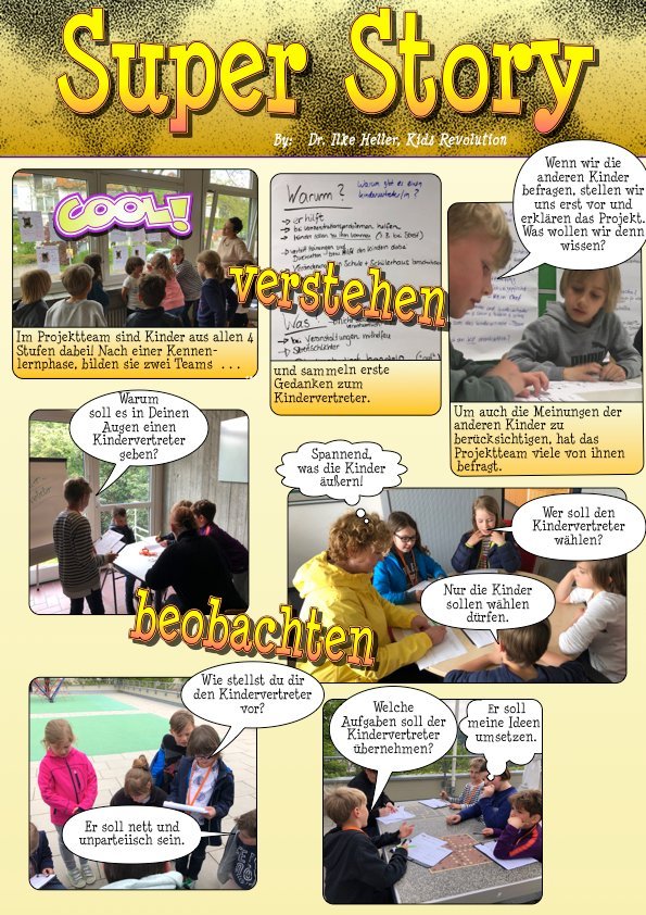 Die Idee des Kindervertreters geht live!