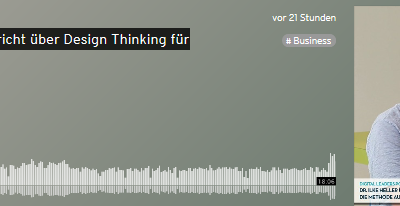 Podcast: Design Thinking für und mit Kindern